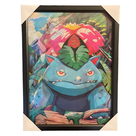 New Pokémon Framed 3D Lenticular Poster / Picture Pokemon - Picture 4 of 6